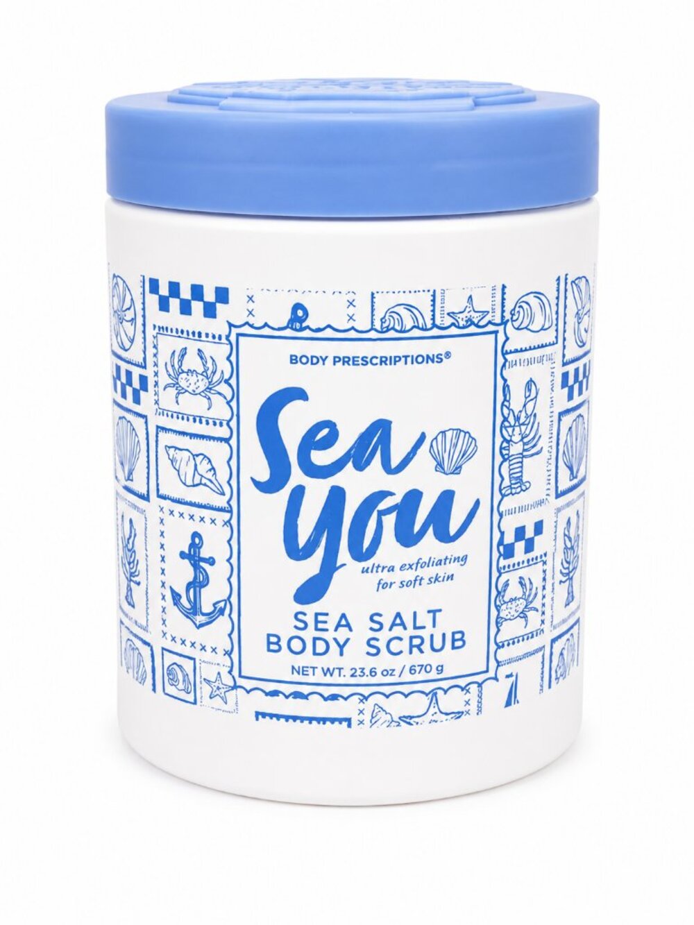 Body Prescriptions Sea You Sea Salt Body Scrub Ultra Exfoliating 23.6 oz